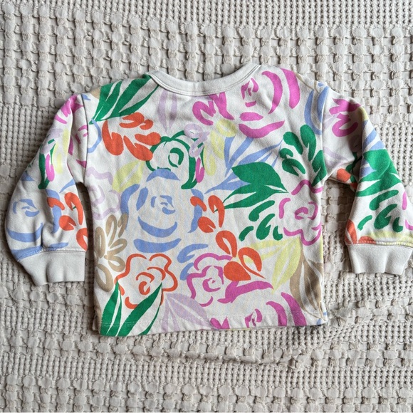GAP Sweatshirt Set with Vibrant Floral Print - Picture 4 of 6